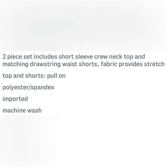 Life is Good Light Pink Navy Coffee Cup Graphic Short Sleeve Top & Shorts PJ Set - Picture 7 of 15